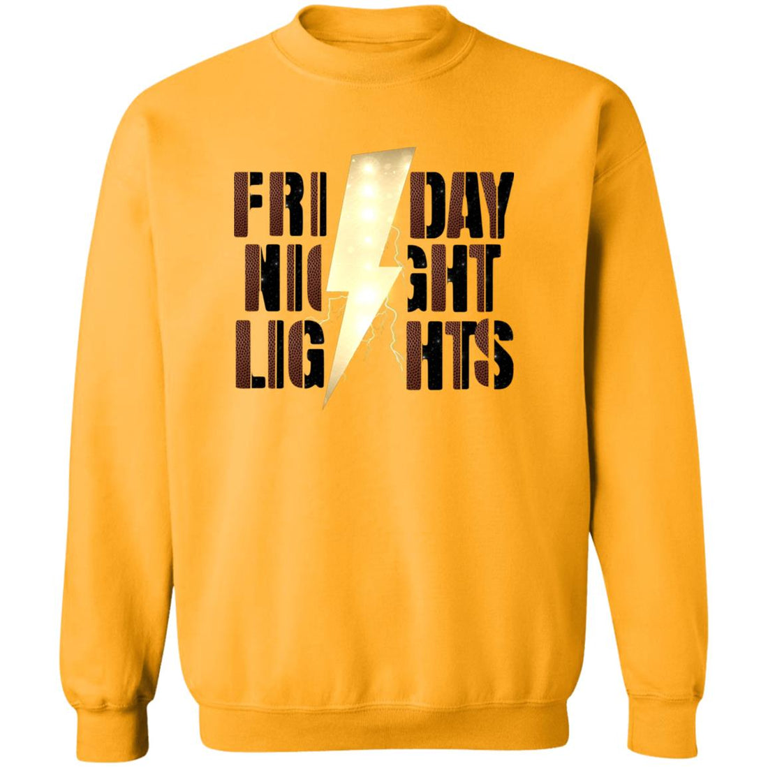Friday Night Lights Lightening Strike Crewneck Pullover Sweatshirt - Sweatshirts - Positively Sassy - Friday Night Lights Lightening Strike Crewneck Pullover Sweatshirt