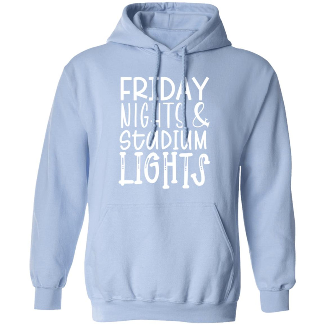 Friday Nights Stadium Lights Pullover Hoodie - Sweatshirts - Positively Sassy - Friday Nights Stadium Lights Pullover Hoodie