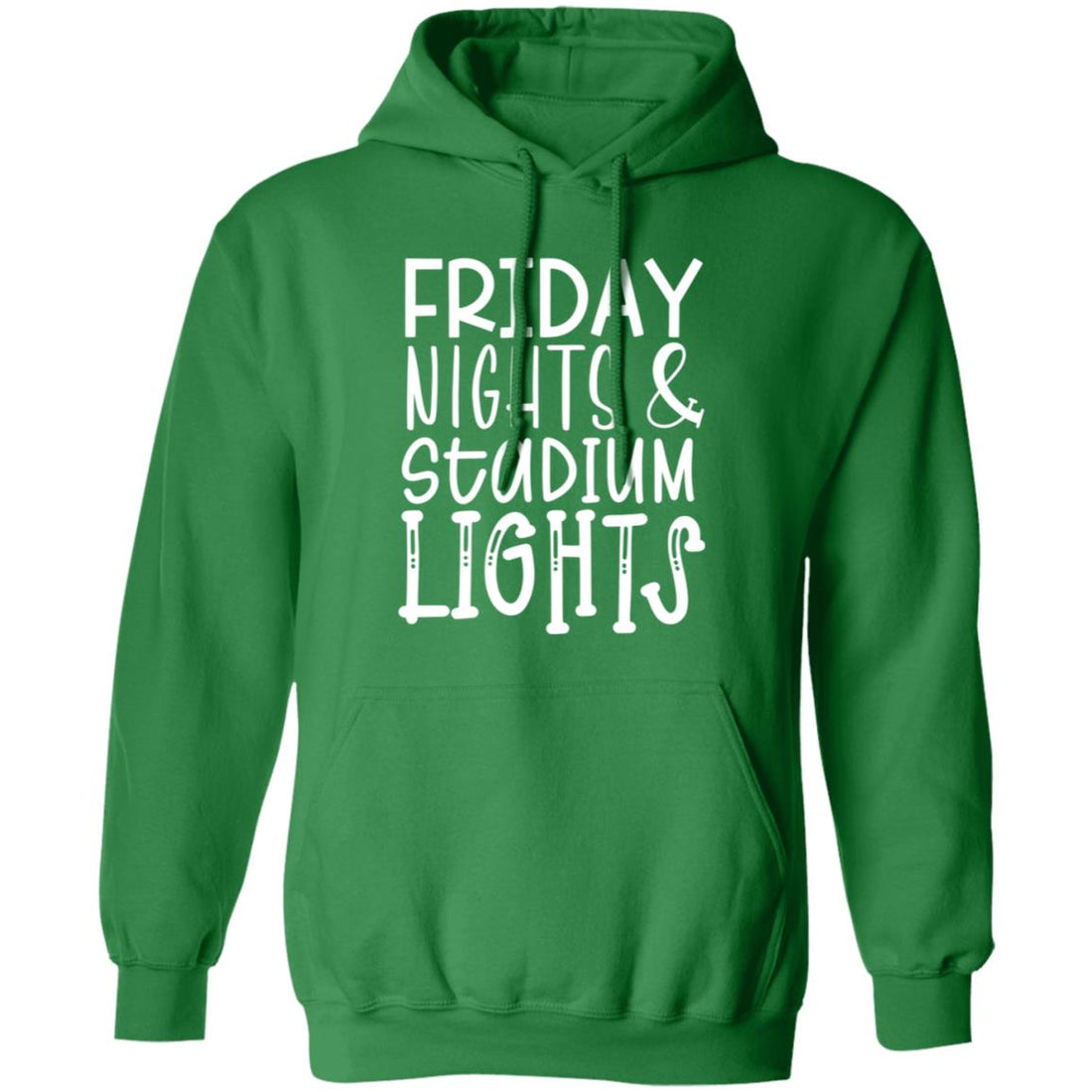 Friday Nights Stadium Lights Pullover Hoodie - Sweatshirts - Positively Sassy - Friday Nights Stadium Lights Pullover Hoodie