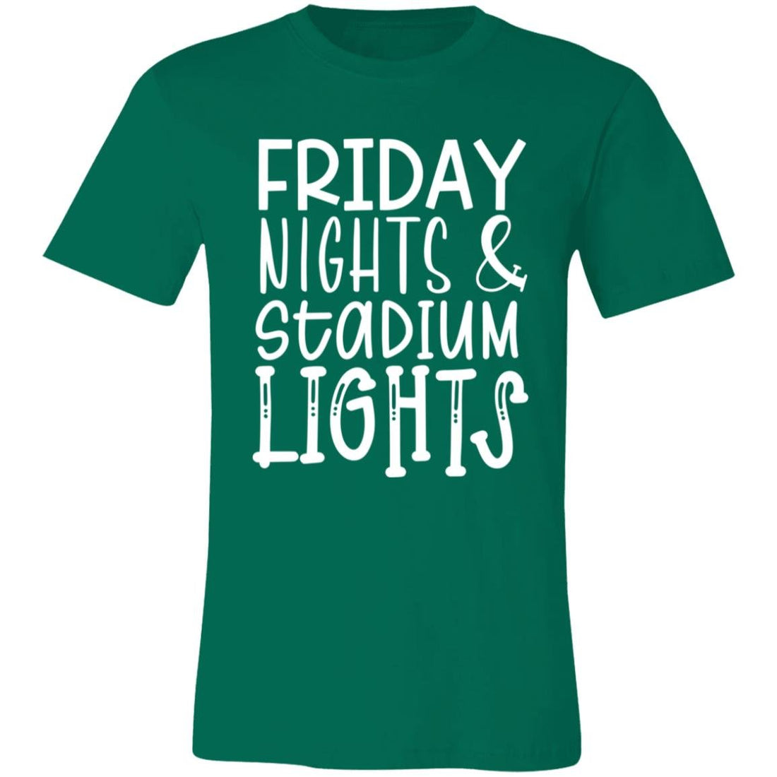 Friday Nights Stadium Lights Short-Sleeve T-Shirt - T-Shirts - Positively Sassy - Friday Nights Stadium Lights Short-Sleeve T-Shirt