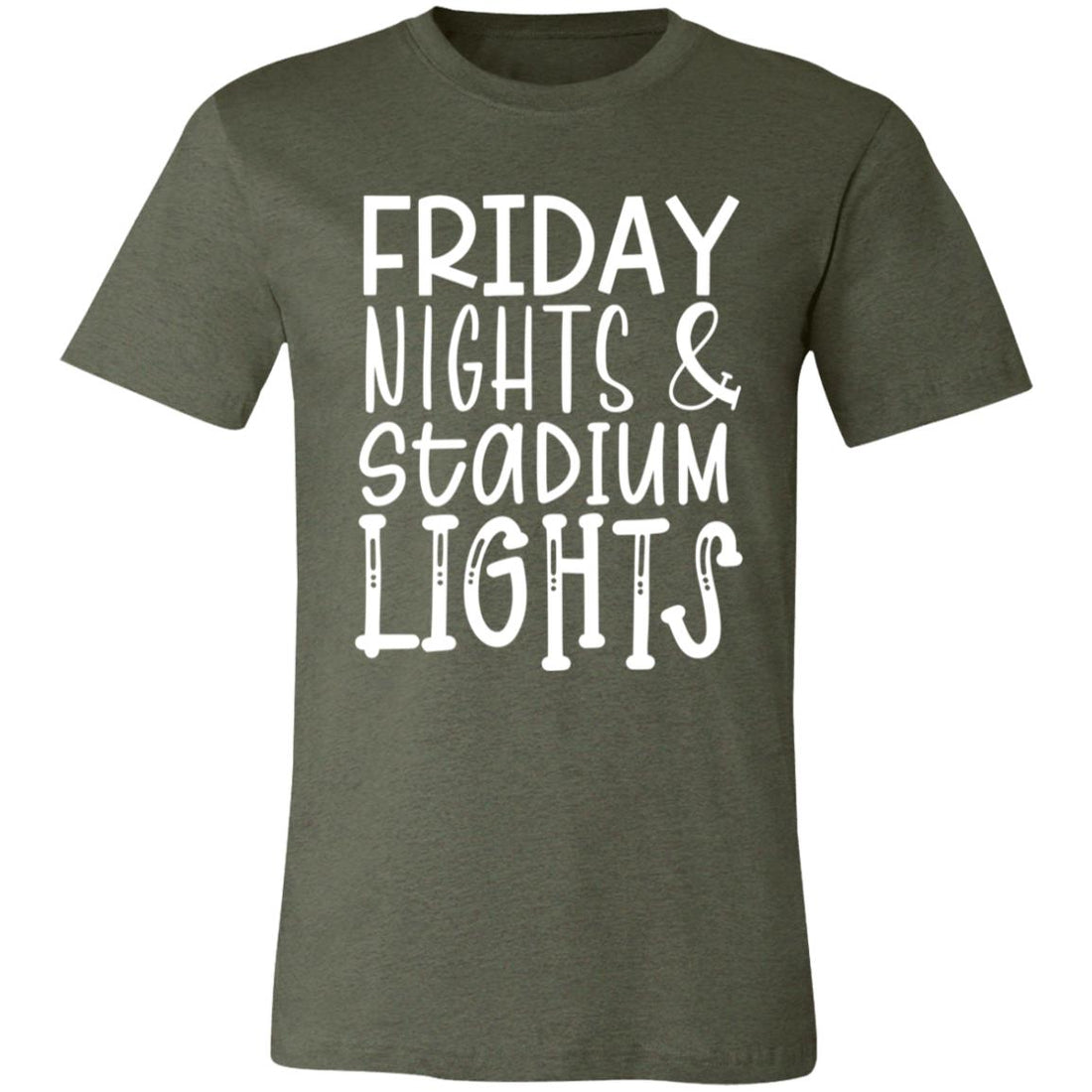 Friday Nights Stadium Lights Short-Sleeve T-Shirt - T-Shirts - Positively Sassy - Friday Nights Stadium Lights Short-Sleeve T-Shirt