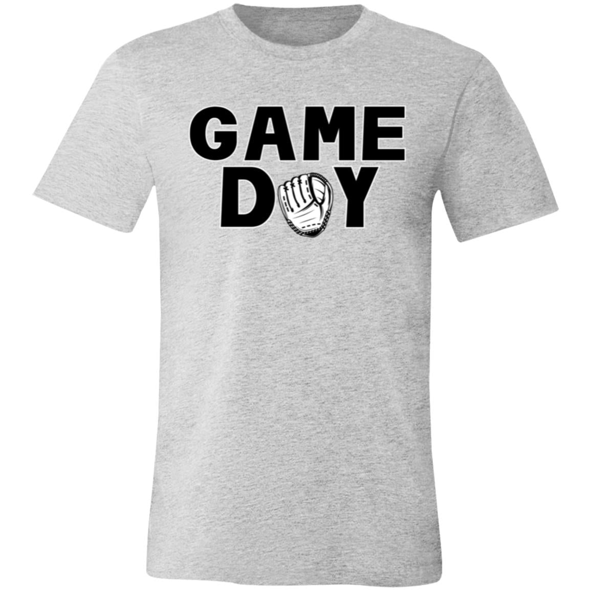 Game Day Baseball Mitt Short-Sleeve T-Shirt - T-Shirts - Positively Sassy - Game Day Baseball Mitt Short-Sleeve T-Shirt