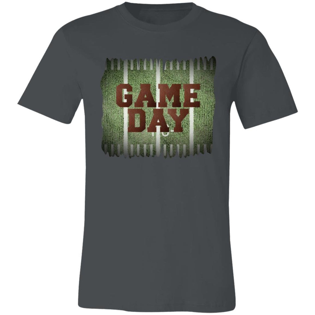 Game Day Football Field Short-Sleeve T-Shirt - T-Shirts - Positively Sassy - Game Day Football Field Short-Sleeve T-Shirt