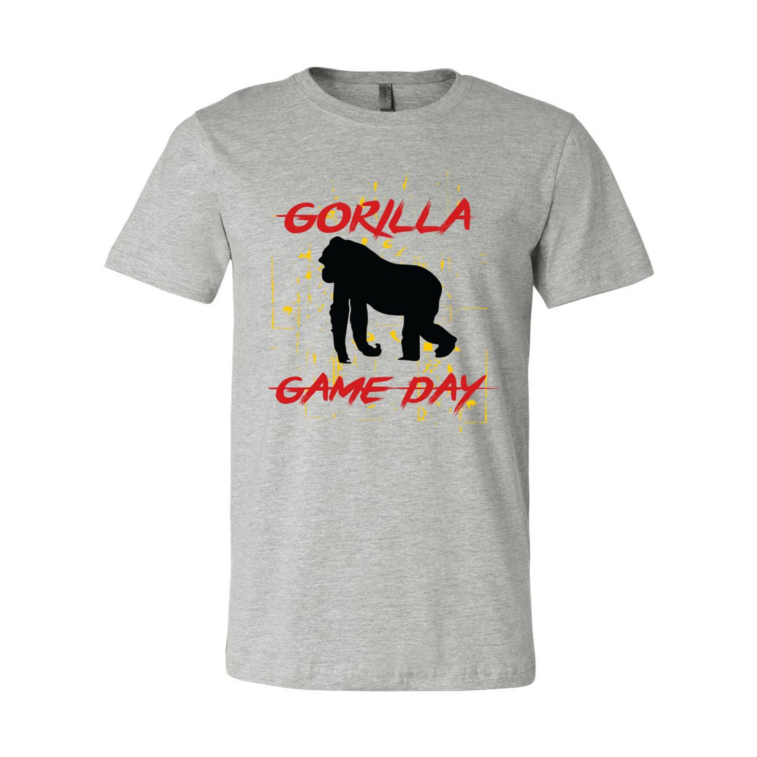 Game Day Gorillas Short Sleeve Jersey Tee - T-Shirts - Positively Sassy - Game Day Gorillas Short Sleeve Jersey Tee