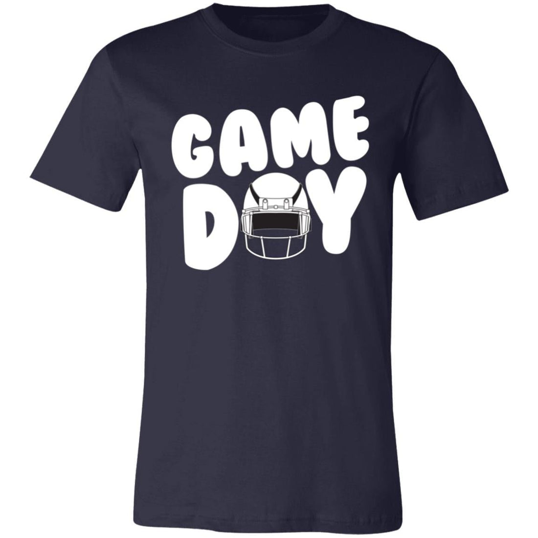 Game Day Helmet Short-Sleeve T-Shirt - T-Shirts - Positively Sassy - Game Day Helmet Short-Sleeve T-Shirt