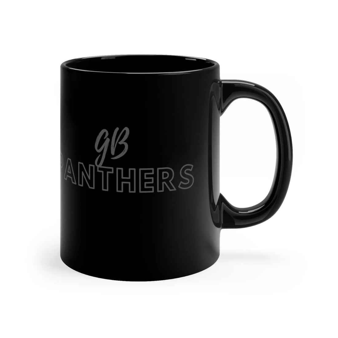 GB Panthers 11oz Black Mug - Mug - Positively Sassy - GB Panthers 11oz Black Mug