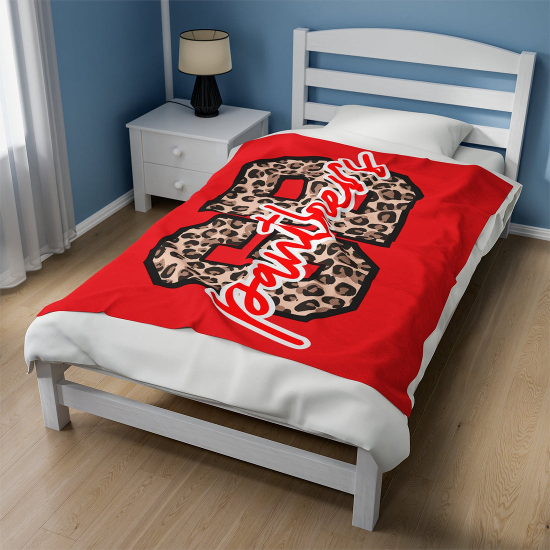 GB Panthers Velveteen Plush Blanket - All Over Prints - Positively Sassy - GB Panthers Velveteen Plush Blanket