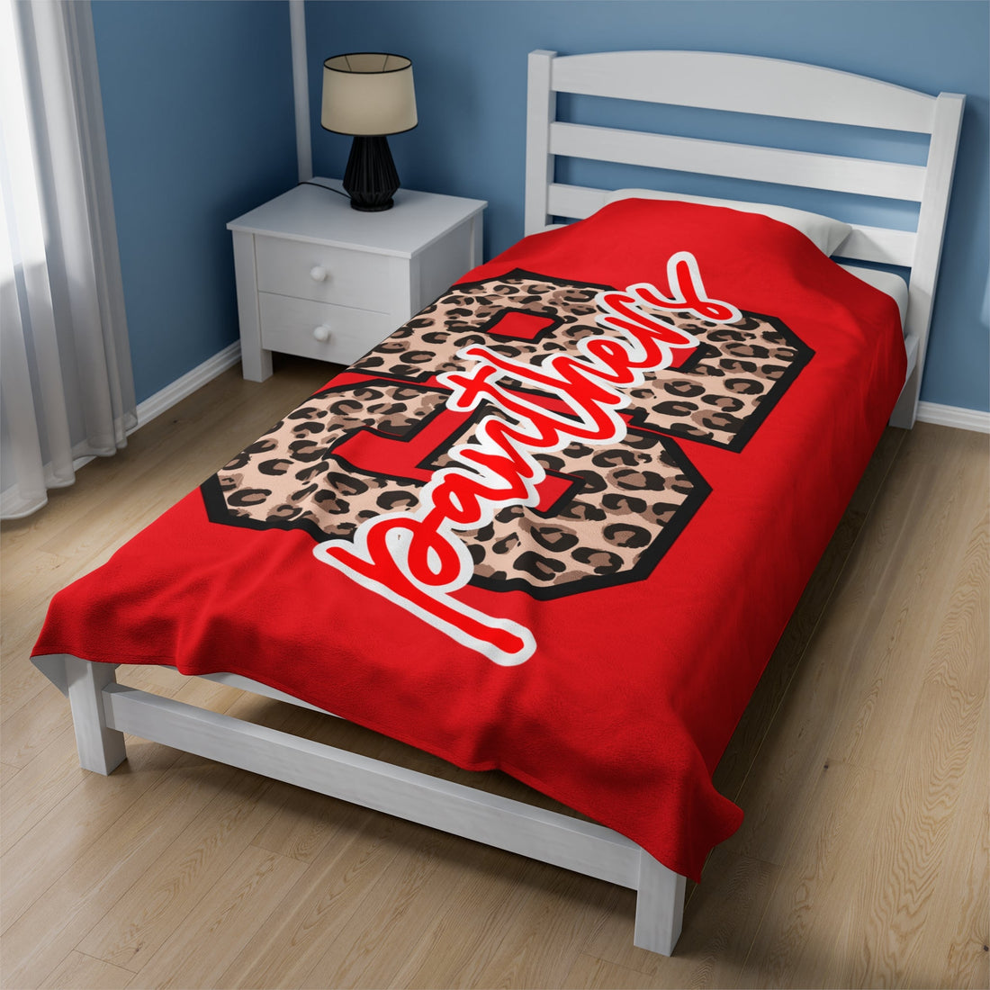 GB Panthers Velveteen Plush Blanket - All Over Prints - Positively Sassy - GB Panthers Velveteen Plush Blanket