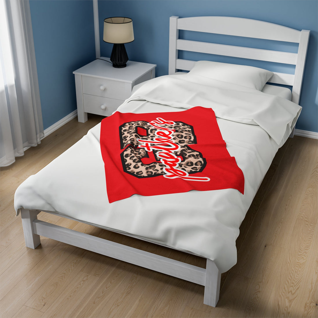 GB Panthers Velveteen Plush Blanket - All Over Prints - Positively Sassy - GB Panthers Velveteen Plush Blanket
