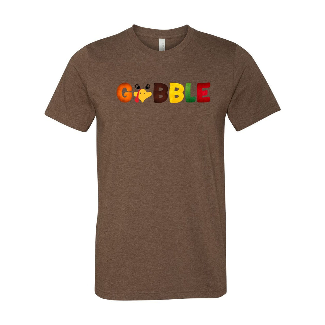 Gobble Short Sleeve Jersey Tee - T-Shirts - Positively Sassy - Gobble Short Sleeve Jersey Tee