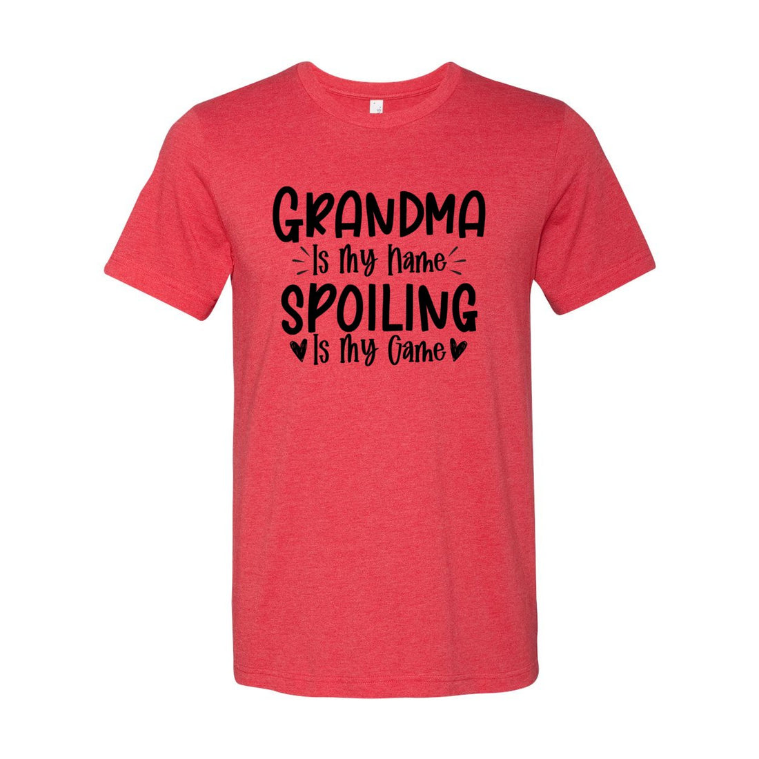 Grandma Spoils Short Sleeve Jersey Tee - T-Shirts - Positively Sassy - Grandma Spoils Short Sleeve Jersey Tee