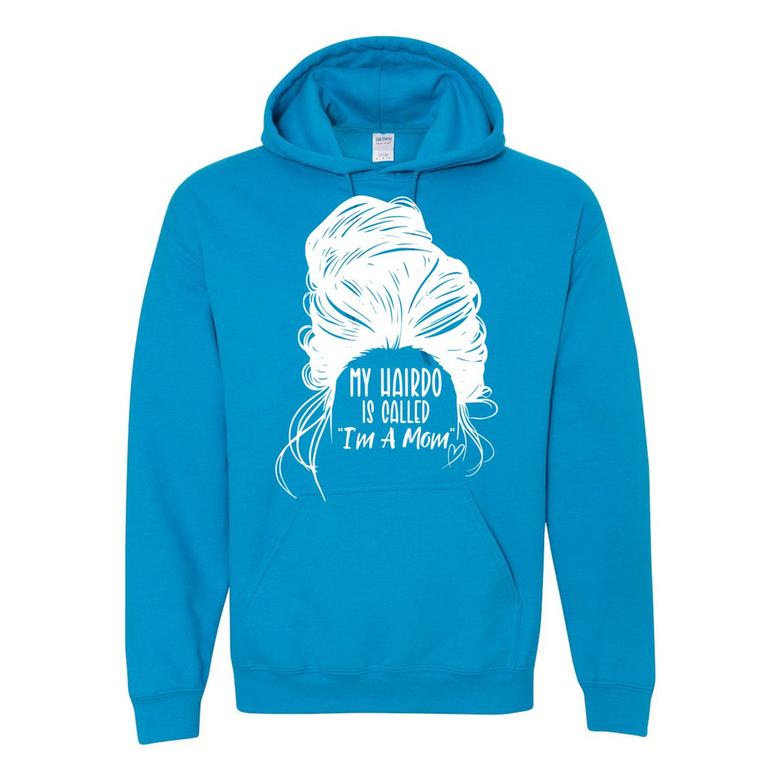 Hairdoo Mom Hooded Sweatshirt - Sweaters/Hoodies - Positively Sassy - Hairdoo Mom Hooded Sweatshirt