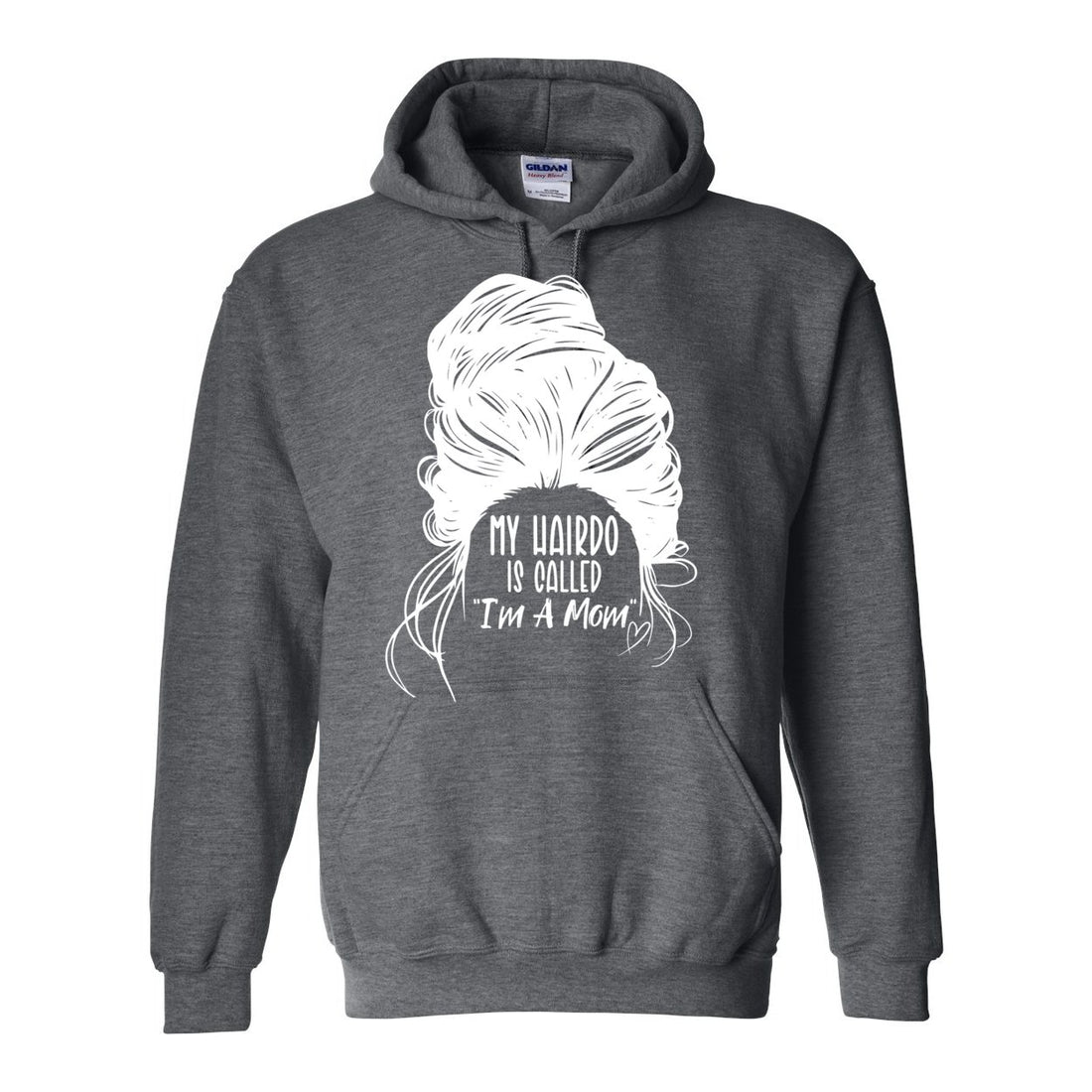 Hairdoo Mom Hooded Sweatshirt - Sweaters/Hoodies - Positively Sassy - Hairdoo Mom Hooded Sweatshirt