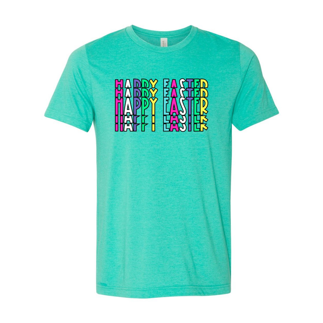 Happy Easter Colors Tee - T-Shirts - Positively Sassy - Happy Easter Colors Tee