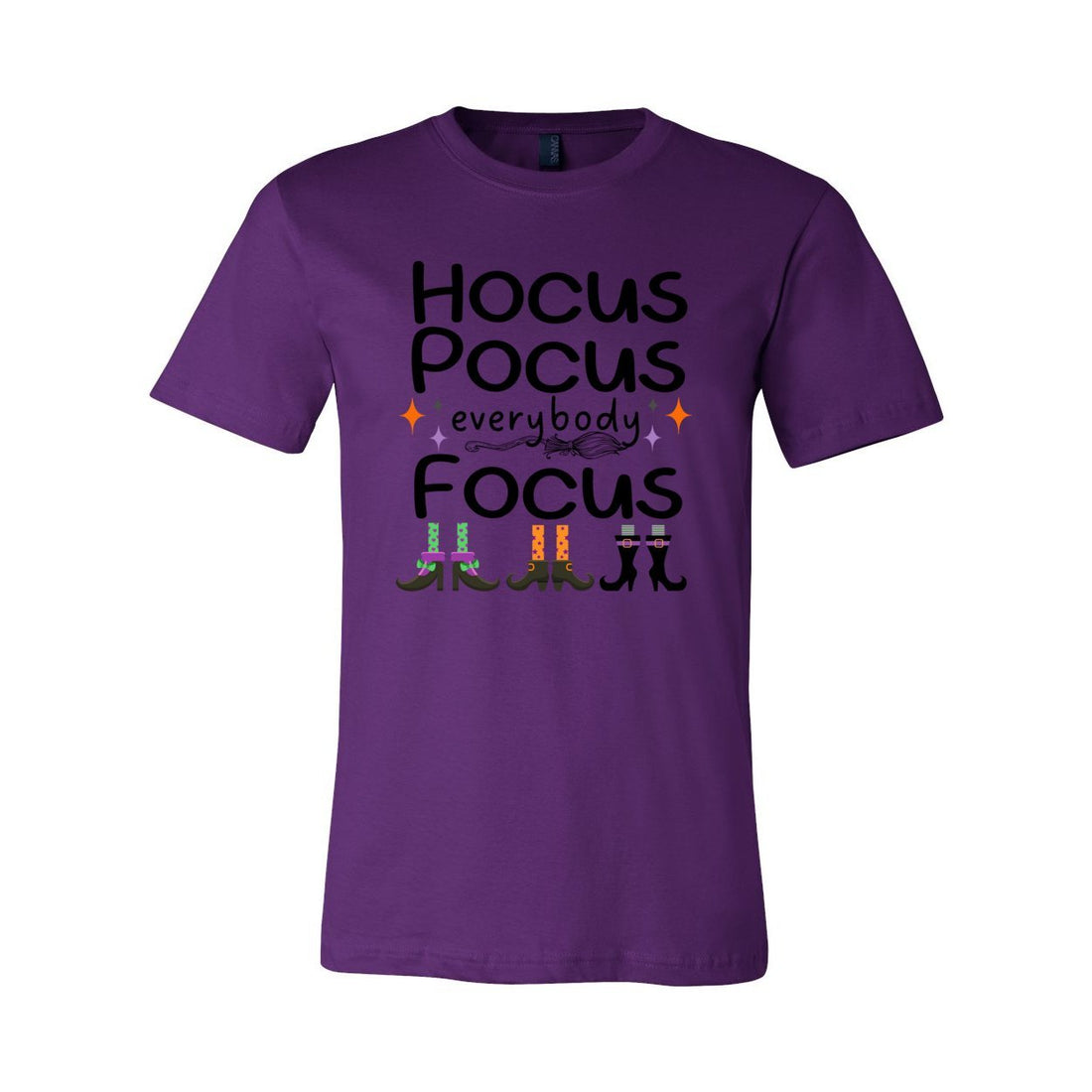 Hocus Pocus Short Sleeve Jersey Tee - T-Shirts - Positively Sassy - Hocus Pocus Short Sleeve Jersey Tee