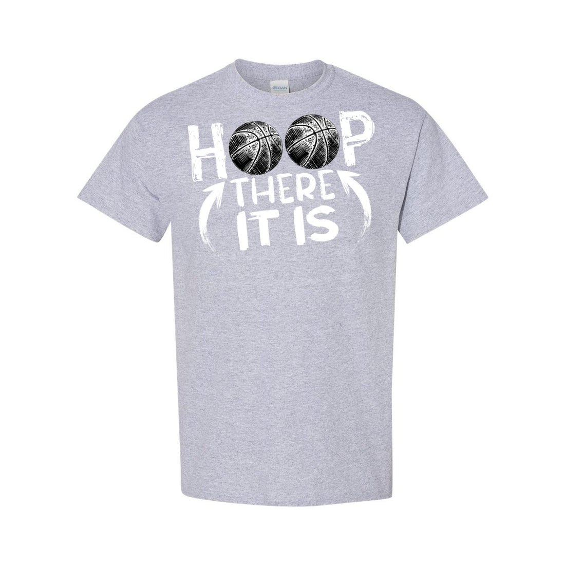 Hoop There It Is Cotton T-Shirt - T-Shirts - Positively Sassy - Hoop There It Is Cotton T-Shirt