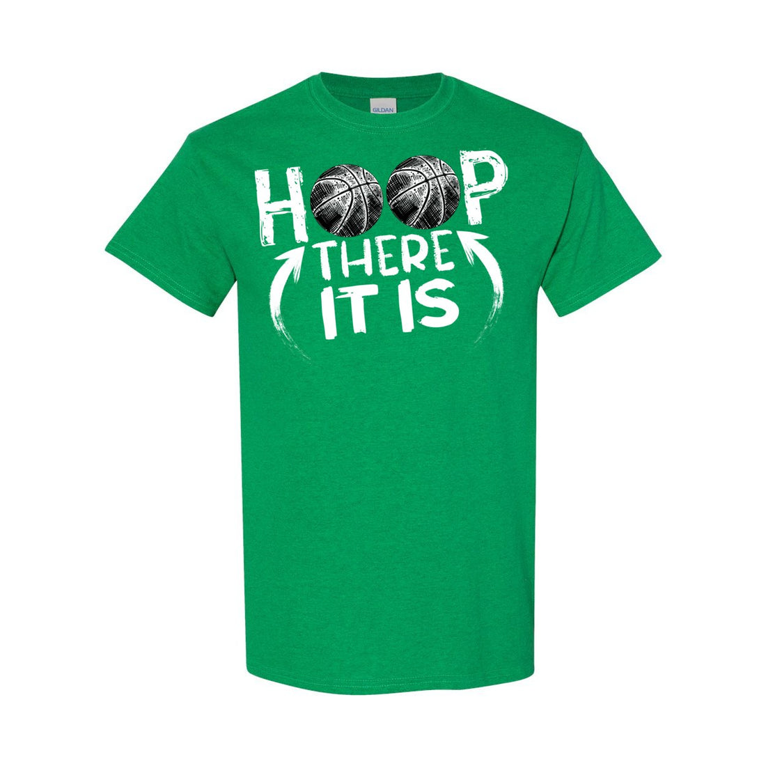 Hoop There It Is Cotton T-Shirt - T-Shirts - Positively Sassy - Hoop There It Is Cotton T-Shirt
