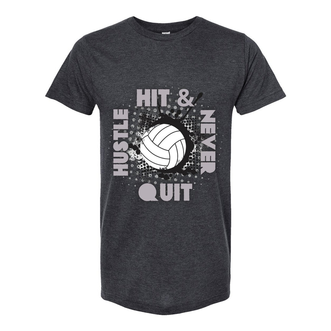 Hustle Hit Unisex Fine Jersey T-Shirt - T-Shirts - Positively Sassy - Hustle Hit Unisex Fine Jersey T-Shirt