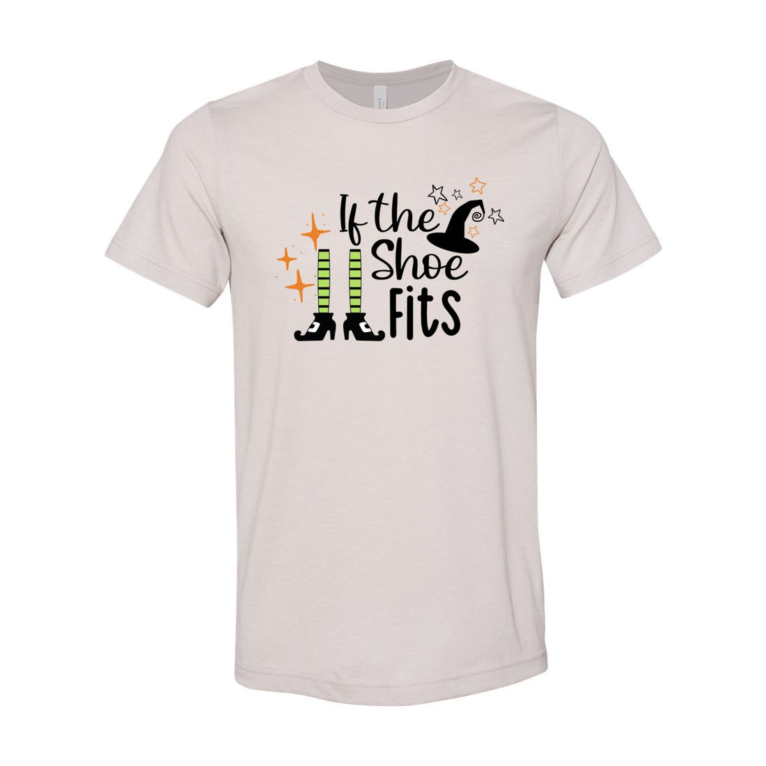 If The Shoe Fits Short Sleeve Jersey Tee - T-Shirts - Positively Sassy - If The Shoe Fits Short Sleeve Jersey Tee