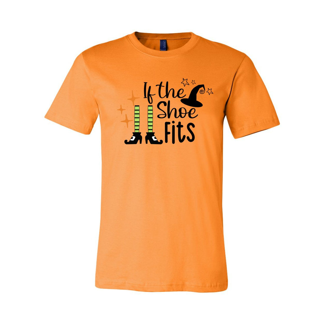 If The Shoe Fits Short Sleeve Jersey Tee - T-Shirts - Positively Sassy - If The Shoe Fits Short Sleeve Jersey Tee