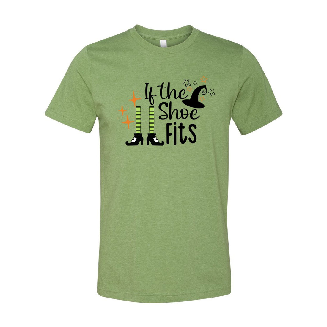 If The Shoe Fits Short Sleeve Jersey Tee - T-Shirts - Positively Sassy - If The Shoe Fits Short Sleeve Jersey Tee