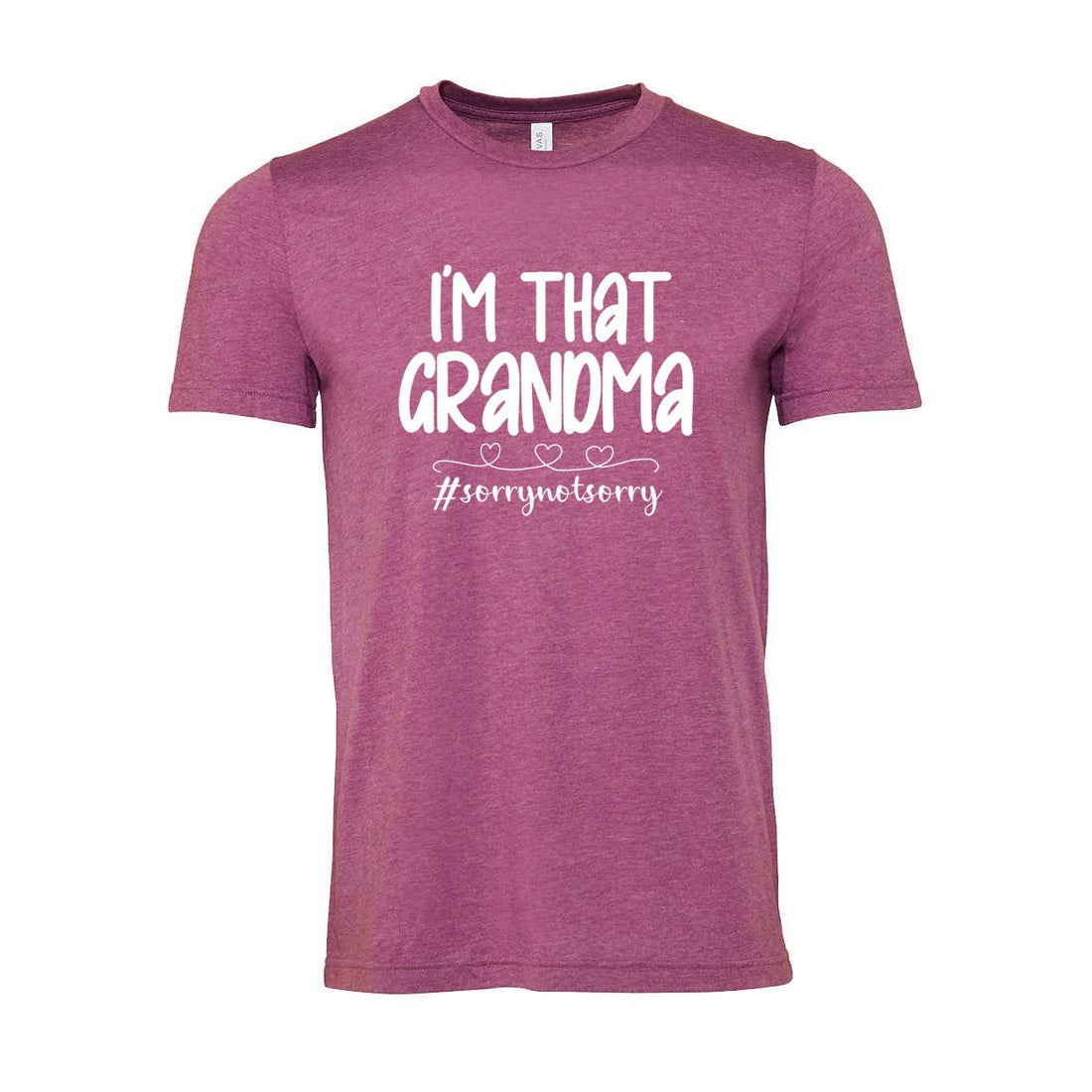 I'm That Grandma Short Sleeve Jersey Tee - T-Shirts - Positively Sassy - I'm That Grandma Short Sleeve Jersey Tee