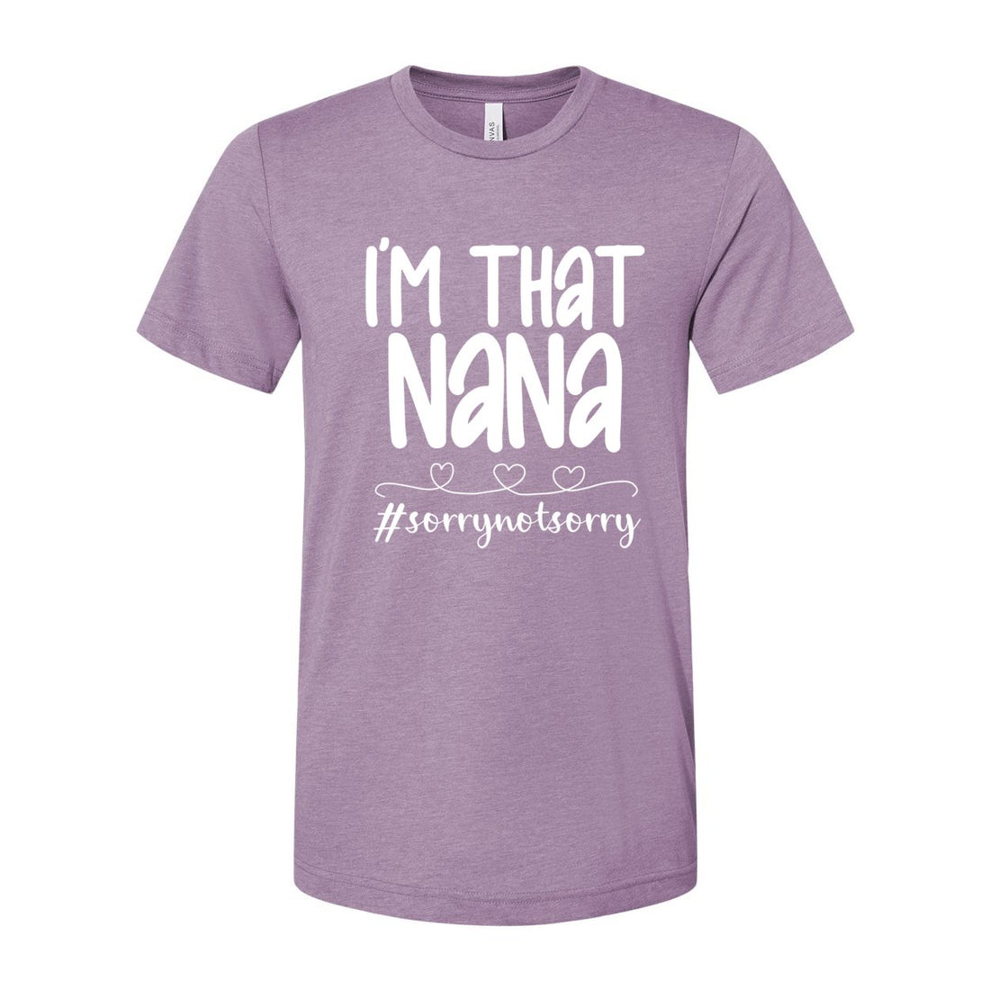 I'm That Nana Short Sleeve Jersey Tee - T-Shirts - Positively Sassy - I'm That Nana Short Sleeve Jersey Tee