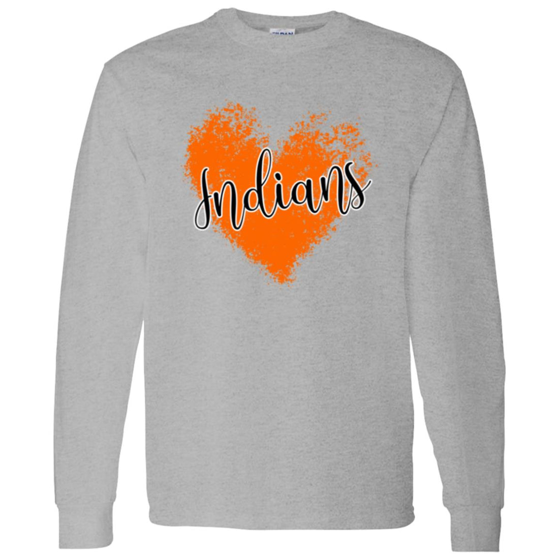 Indian Love LS T-Shirt 5.3 oz. - T-Shirts - Positively Sassy - Indian Love LS T-Shirt 5.3 oz.