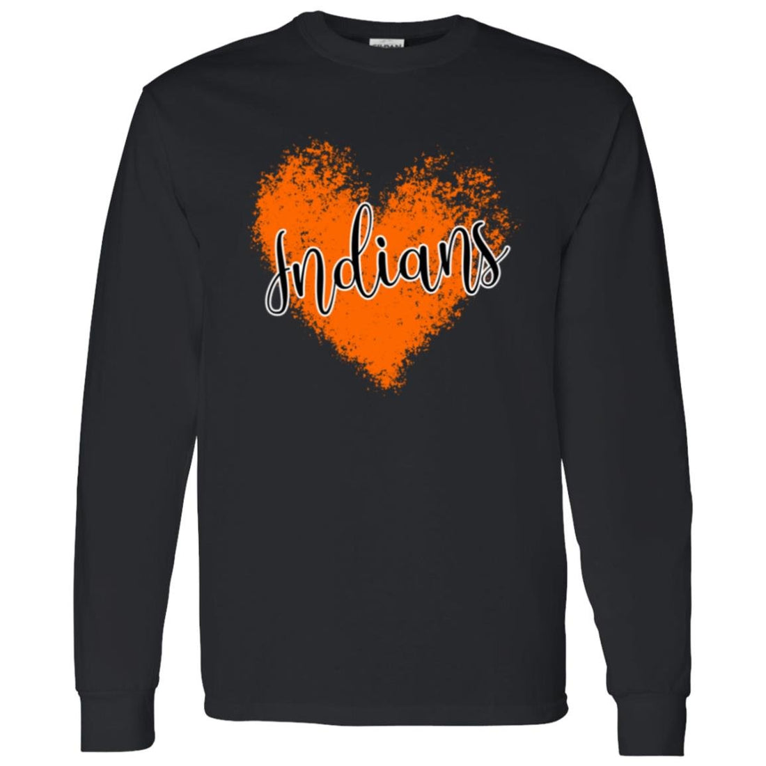 Indian Love LS T-Shirt 5.3 oz. - T-Shirts - Positively Sassy - Indian Love LS T-Shirt 5.3 oz.