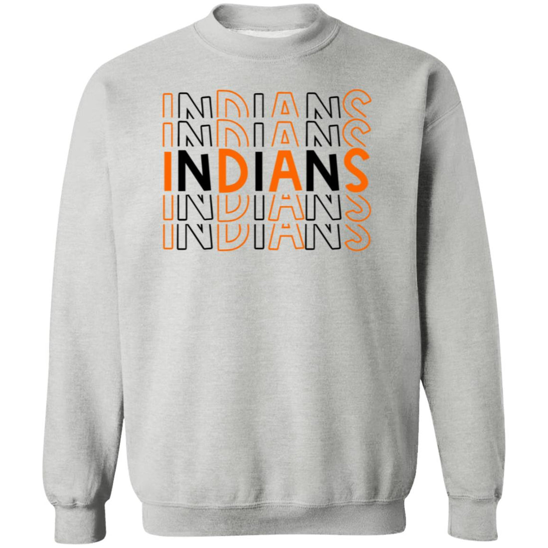 Indians Mirror Crewneck Pullover Sweatshirt - Sweatshirts - Positively Sassy - Indians Mirror Crewneck Pullover Sweatshirt