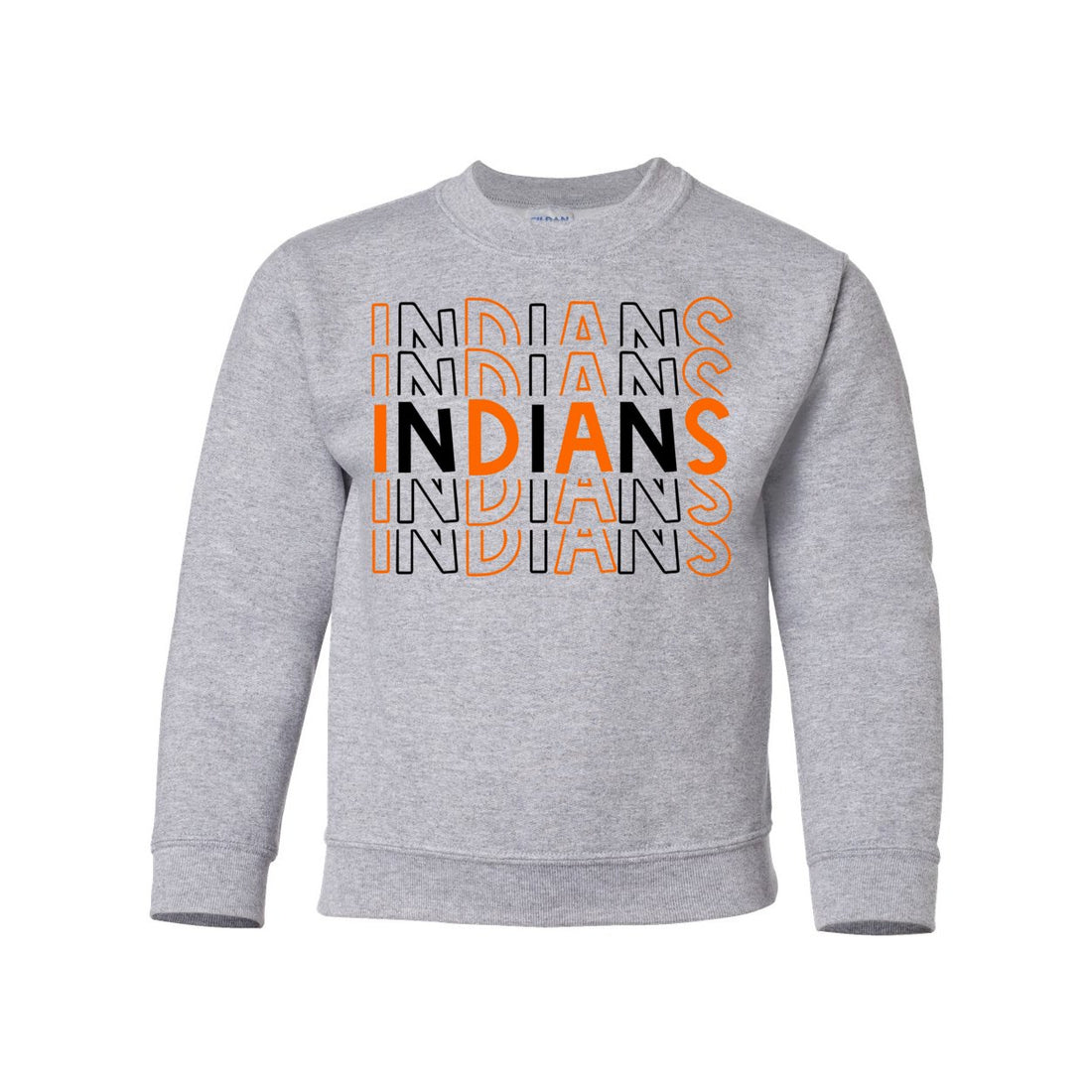 Indians Repeat Youth Crewneck Sweatshirt - Kids/Babies - Positively Sassy - Indians Repeat Youth Crewneck Sweatshirt