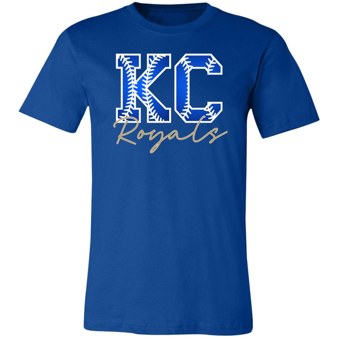 KC Baseball Short-Sleeve T-Shirt - T-Shirts - Positively Sassy - KC Baseball Short-Sleeve T-Shirt