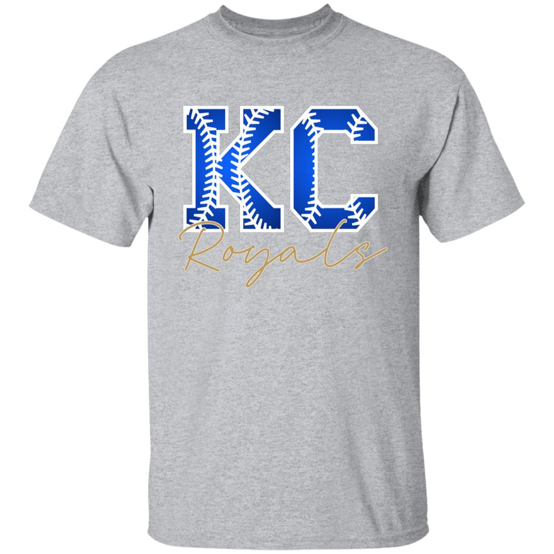 KC Baseball Youth T-Shirt - T-Shirts - Positively Sassy - KC Baseball Youth T-Shirt