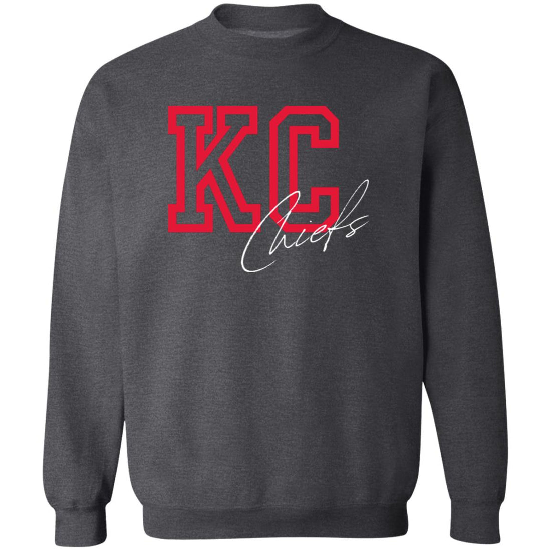 KC KC Crewneck Pullover Sweatshirt - Sweatshirts - Positively Sassy - KC KC Crewneck Pullover Sweatshirt