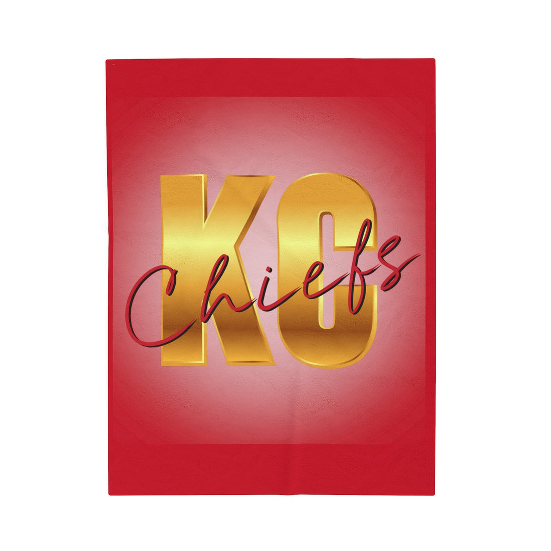 KC Velveteen Plush Blanket - All Over Prints - Positively Sassy - KC Velveteen Plush Blanket