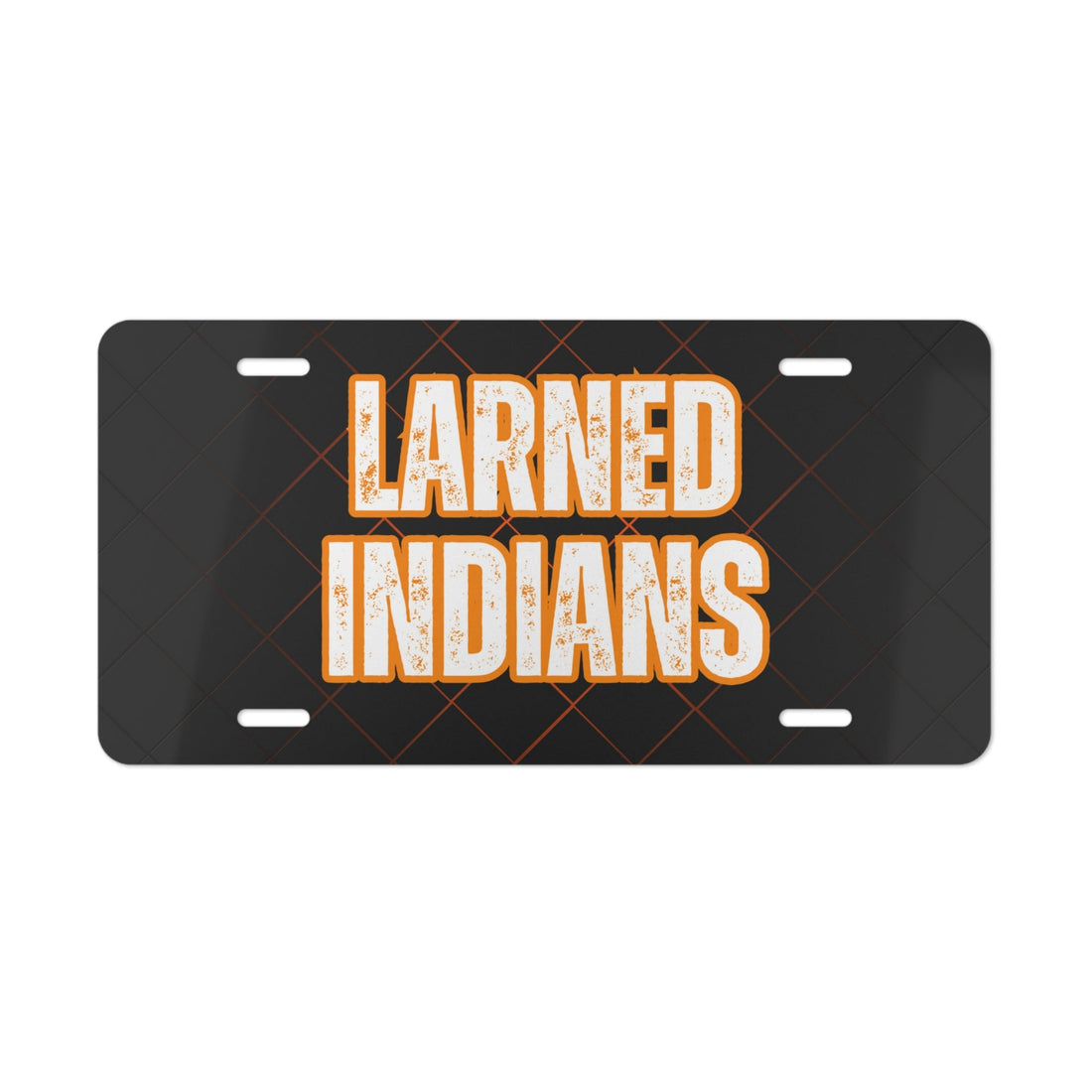 Larned Indians License Plate - Accessories - Positively Sassy - Larned Indians License Plate
