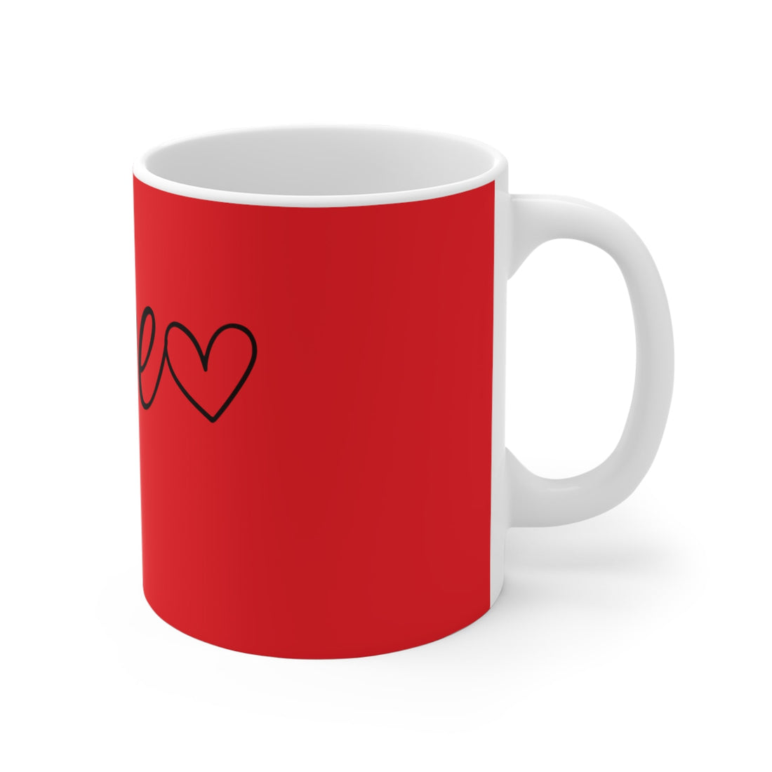 Love Love Love Mug 11oz - Mug - Positively Sassy - Love Love Love Mug 11oz