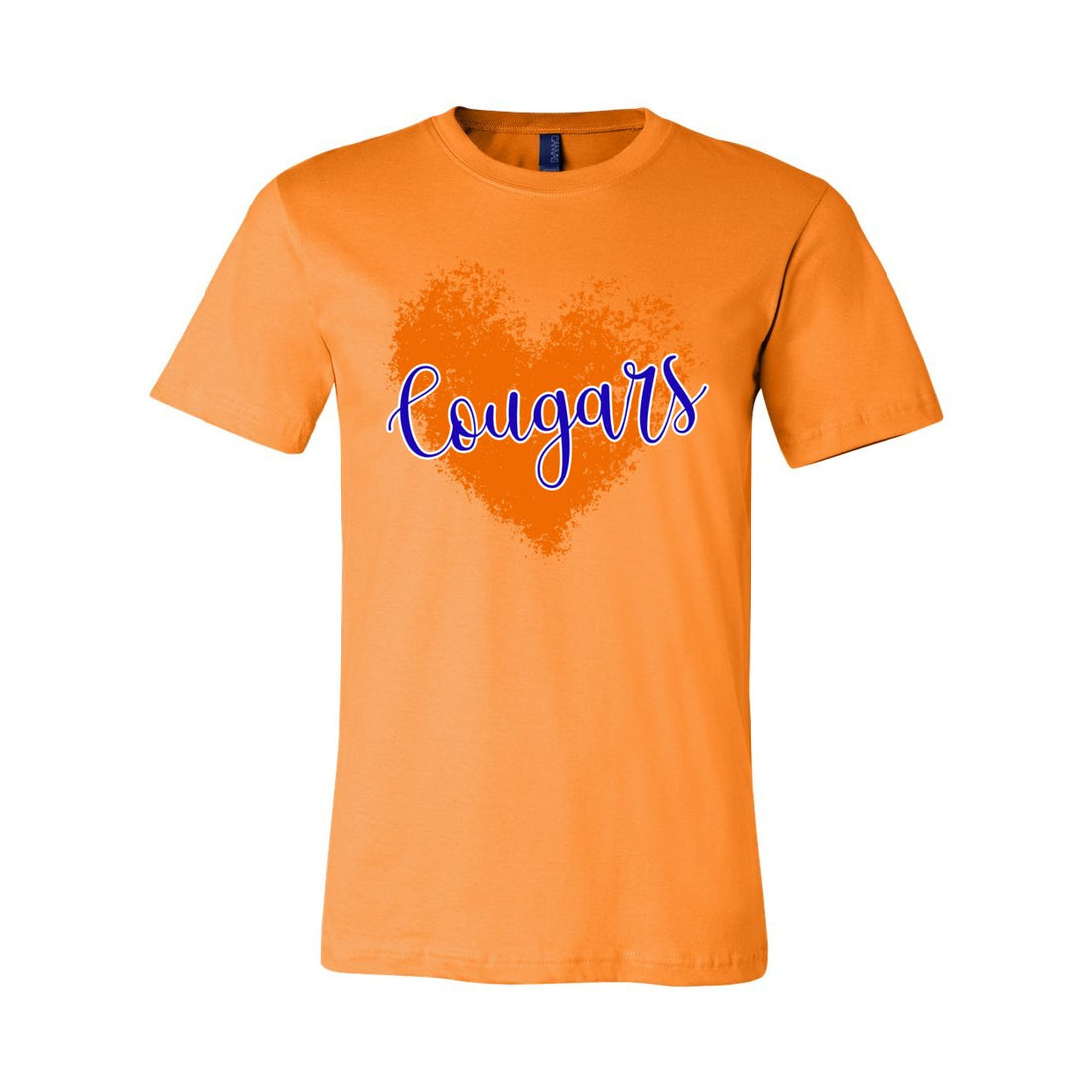 Love My Cougars Short Sleeve Jersey Tee - T-Shirts - Positively Sassy - Love My Cougars Short Sleeve Jersey Tee