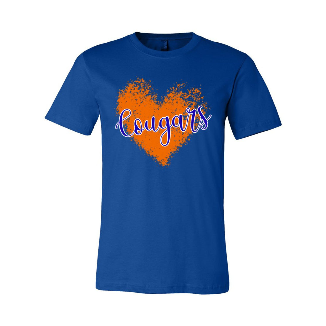 Love My Cougars Short Sleeve Jersey Tee - T-Shirts - Positively Sassy - Love My Cougars Short Sleeve Jersey Tee