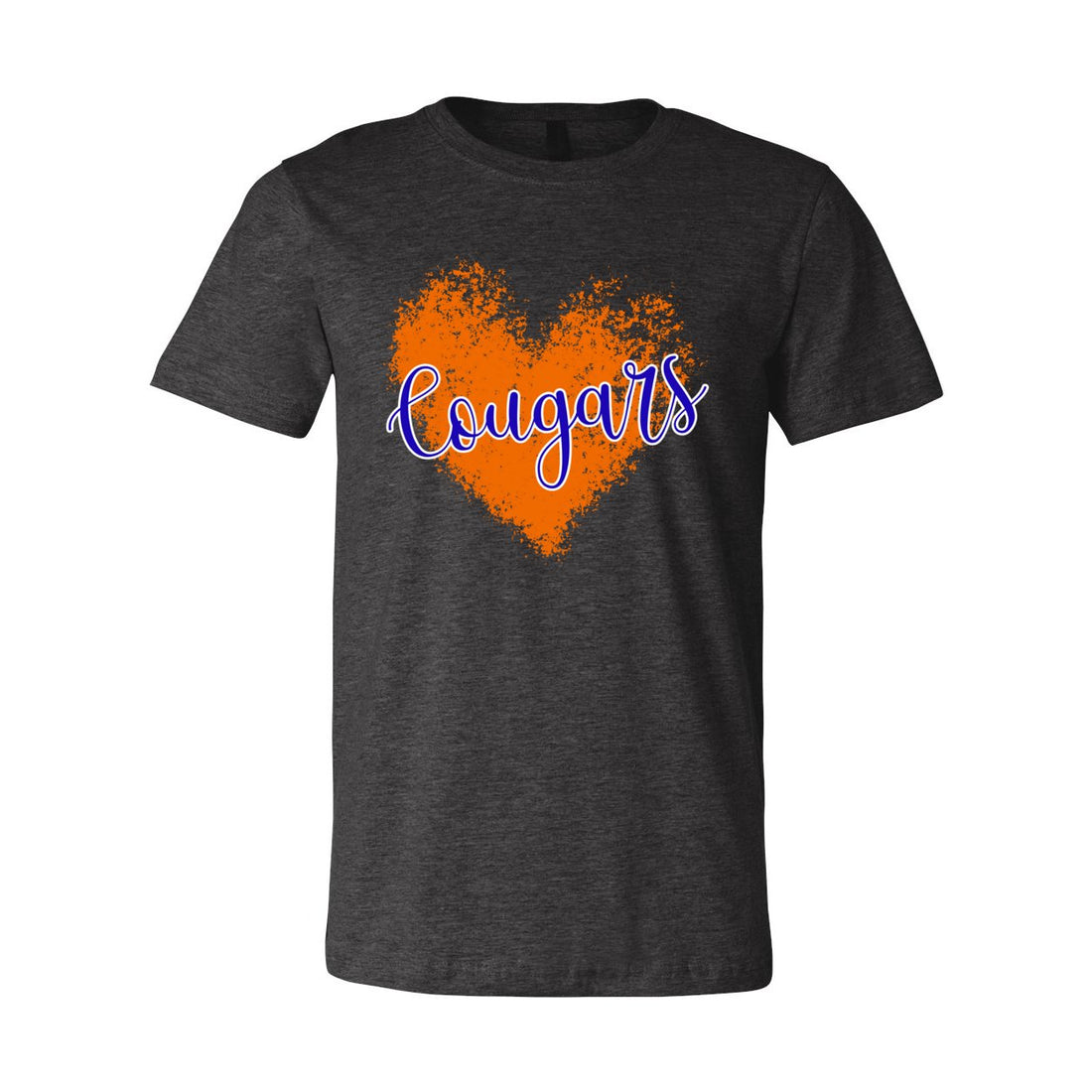 Love My Cougars Short Sleeve Jersey Tee - T-Shirts - Positively Sassy - Love My Cougars Short Sleeve Jersey Tee