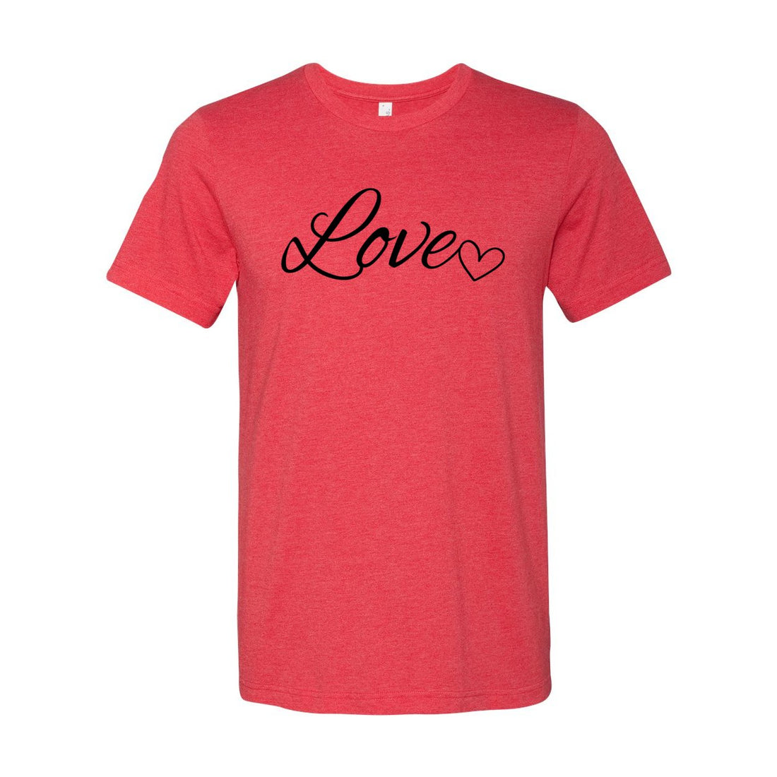Love My Heart Valentine Sleeve Jersey Tee - T-Shirts - Positively Sassy - Love My Heart Valentine Sleeve Jersey Tee