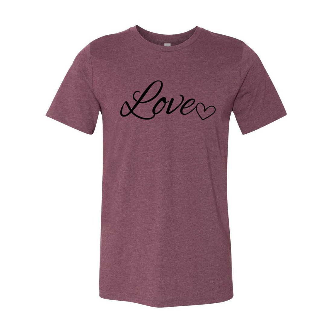 Love My Heart Valentine Sleeve Jersey Tee - T-Shirts - Positively Sassy - Love My Heart Valentine Sleeve Jersey Tee