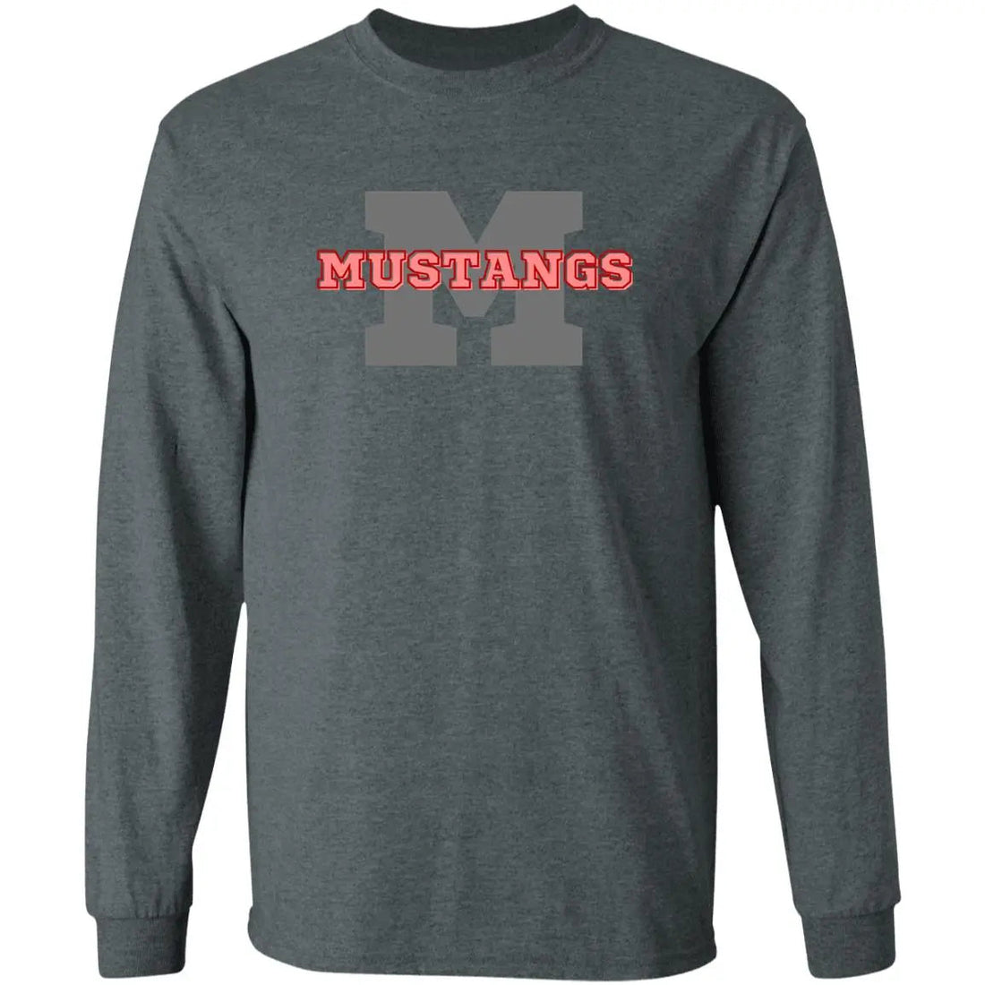 M for Mustangs Ultra Cotton T-Shirt - T-Shirts - Positively Sassy - M for Mustangs Ultra Cotton T-Shirt