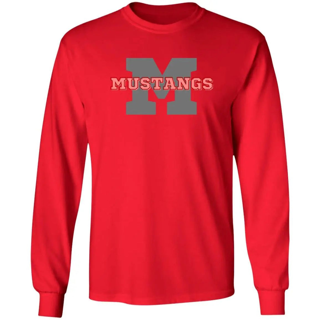 M for Mustangs Ultra Cotton T-Shirt - T-Shirts - Positively Sassy - M for Mustangs Ultra Cotton T-Shirt