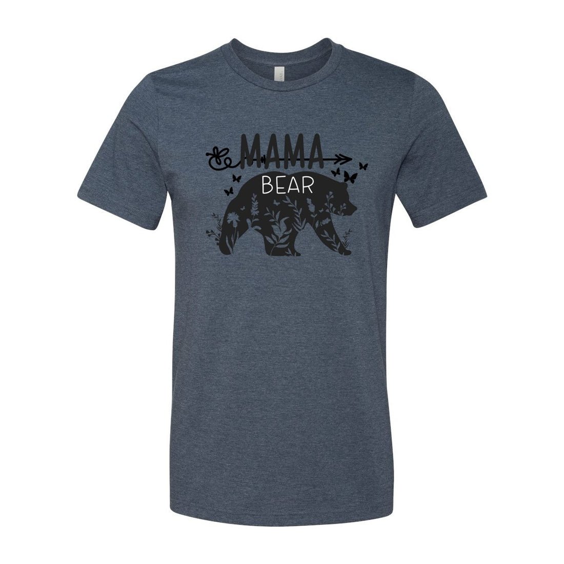Mama Bear Short Sleeve Jersey Tee - T-Shirts - Positively Sassy - Mama Bear Short Sleeve Jersey Tee