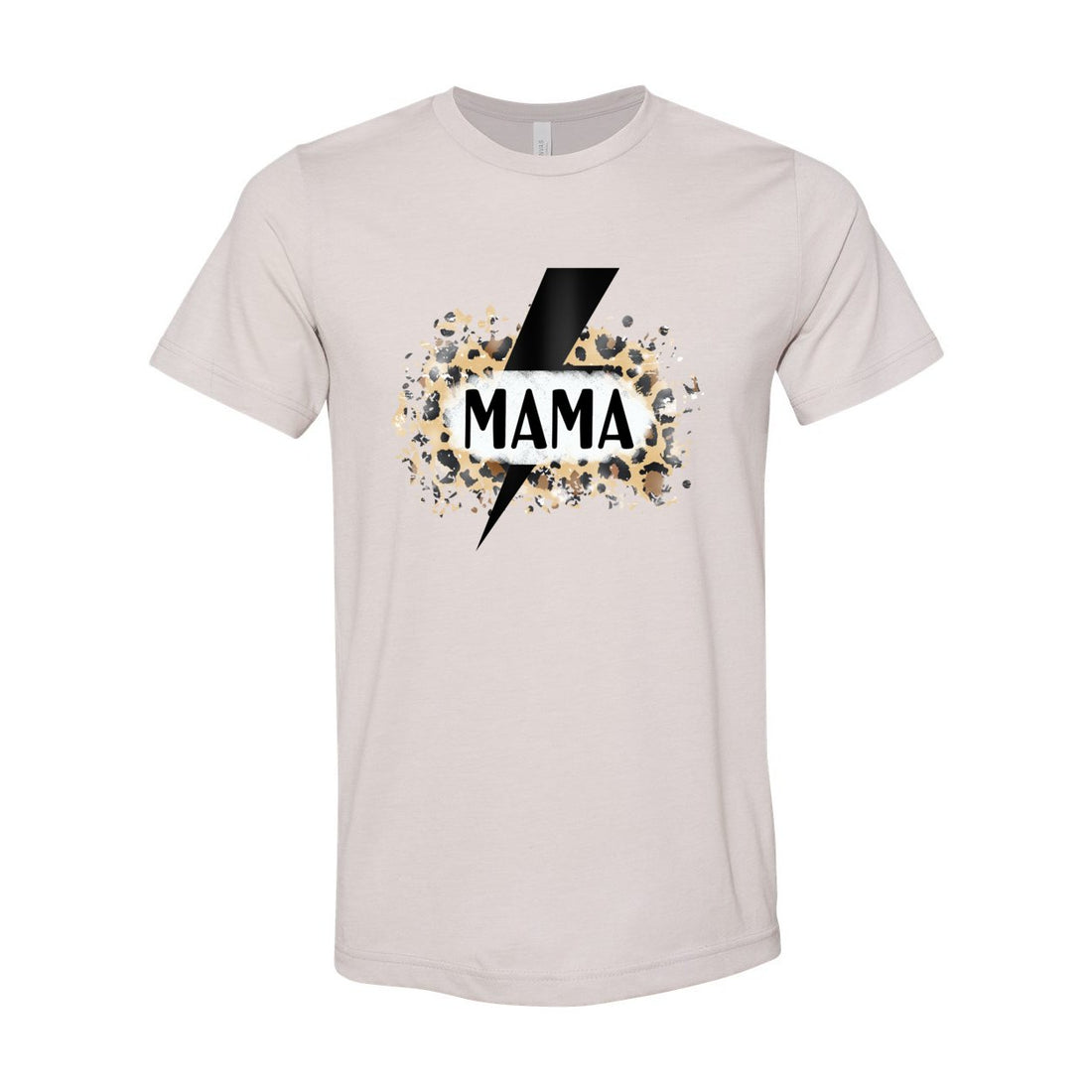 Mama Lighting Bolt Short Sleeve Jersey Tee - T-Shirts - Positively Sassy - Mama Lighting Bolt Short Sleeve Jersey Tee