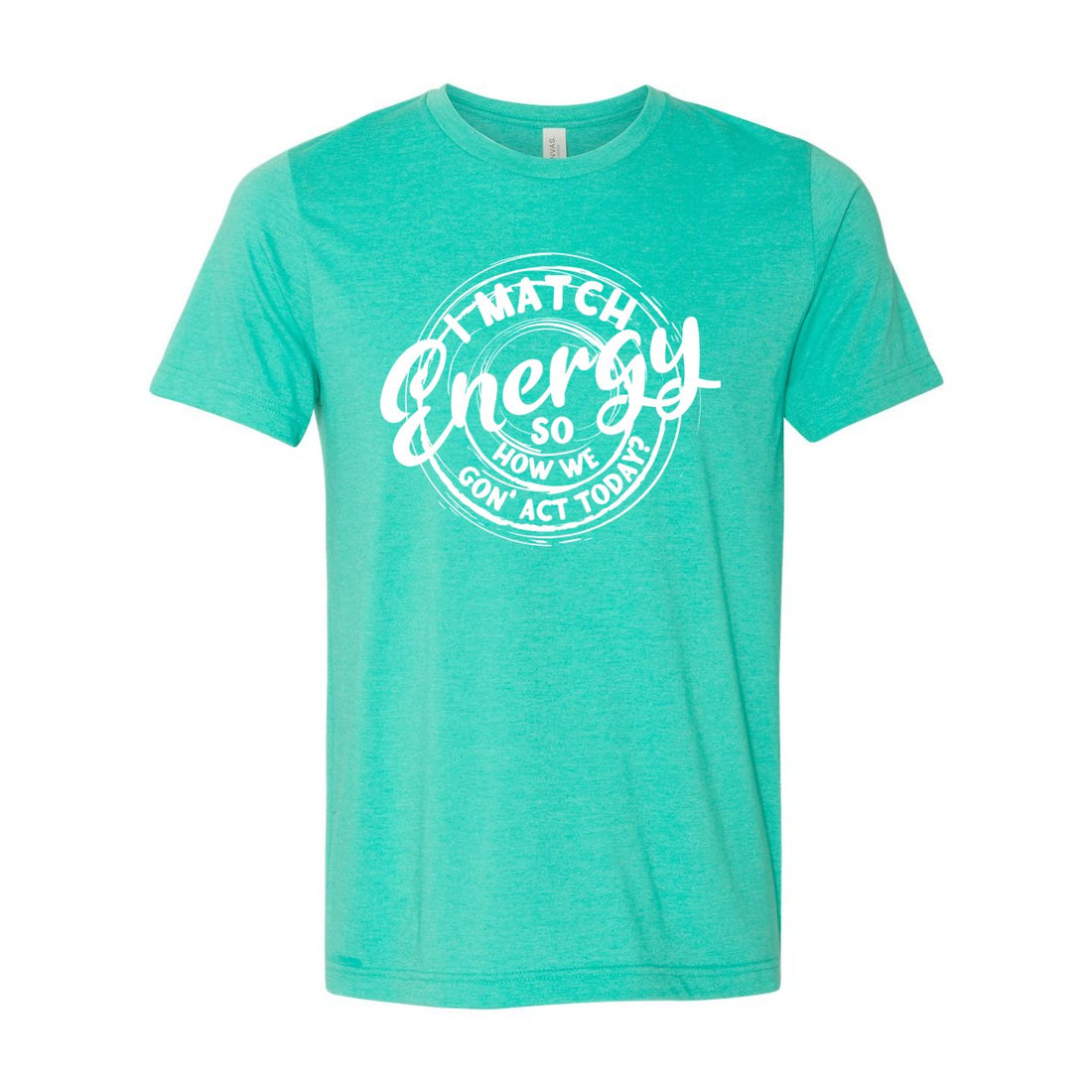 Match Energy Jersey Tee - T-Shirts - Positively Sassy - Match Energy Jersey Tee