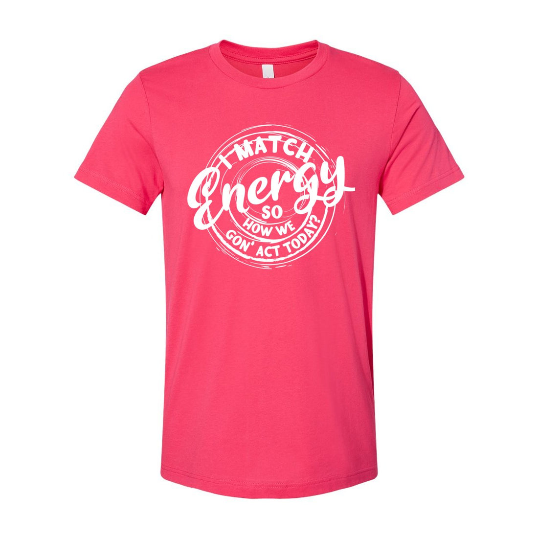 Match Energy Jersey Tee - T-Shirts - Positively Sassy - Match Energy Jersey Tee