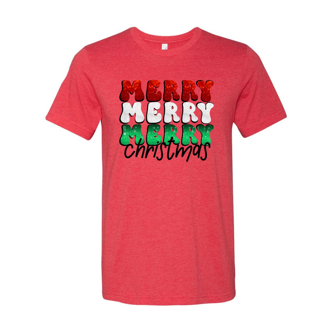Merry Repeat Christmas - T-Shirts - Positively Sassy - Merry Repeat Christmas