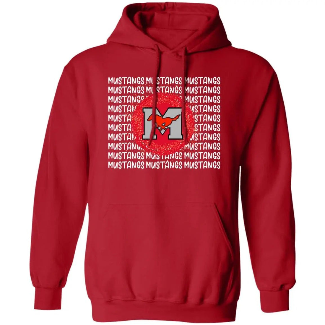 Mustangs Mustangs...Pullover Hoodie - Sweatshirts - Positively Sassy - Mustangs Mustangs...Pullover Hoodie